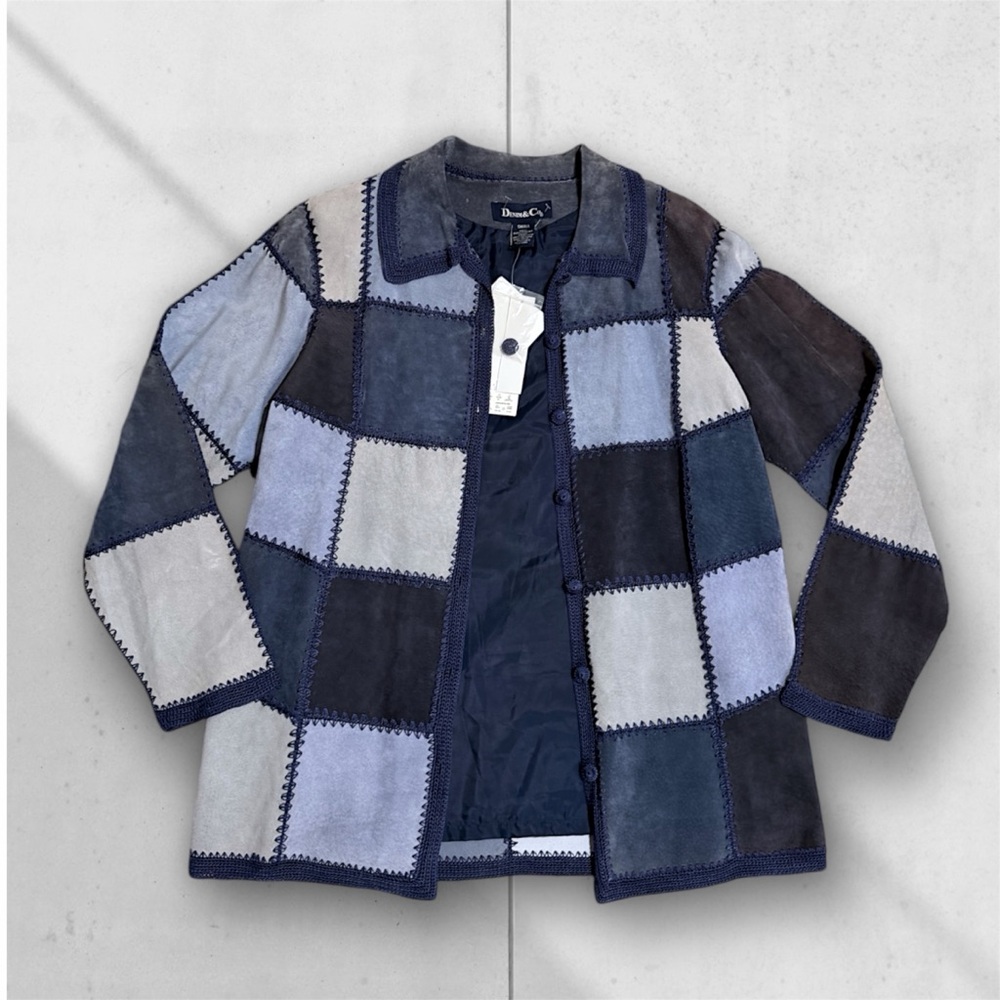 Nwt Vintage Suede Patchwork Jacket - image 7